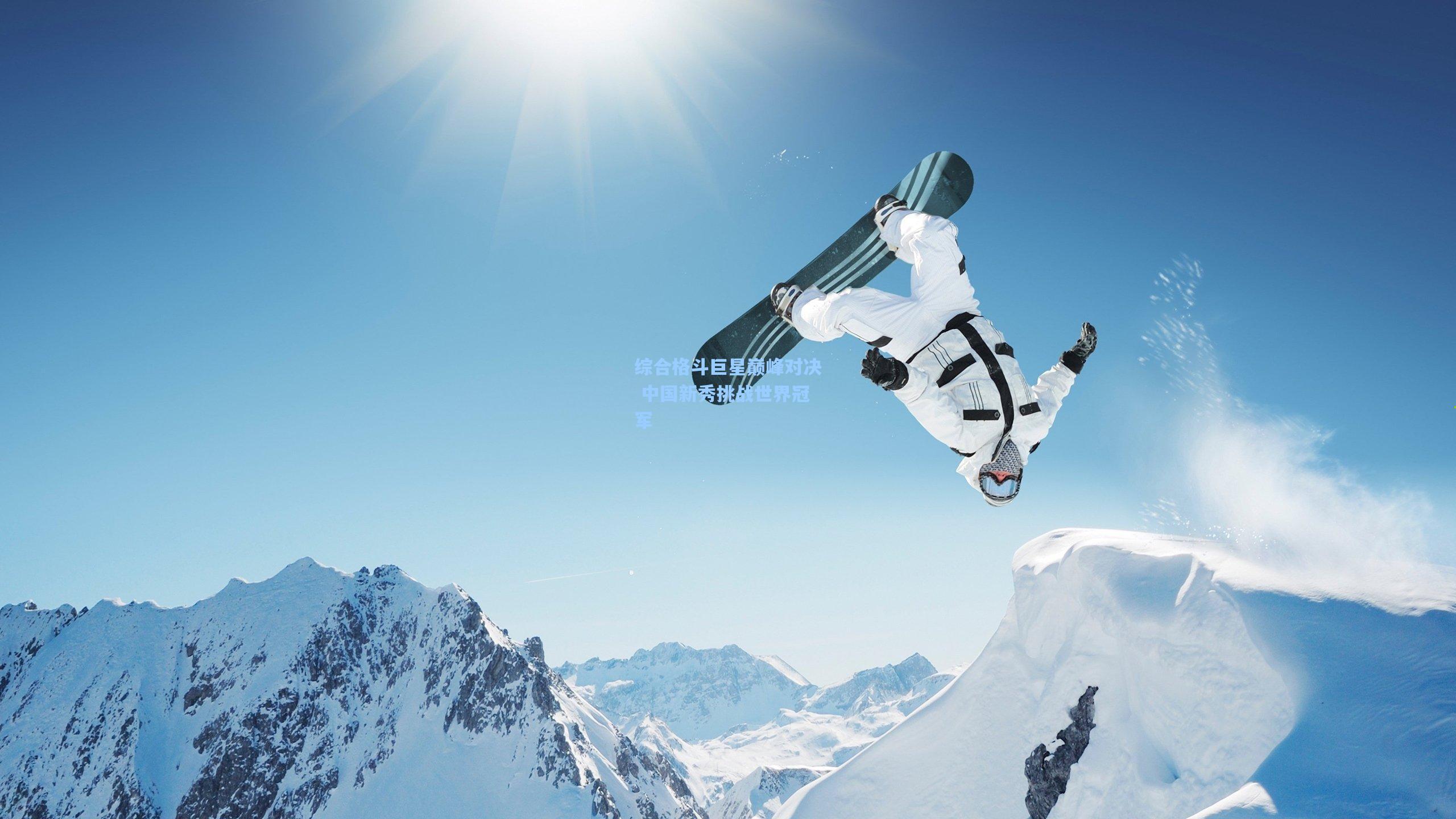 综合格斗巨星巅峰对决 中国新秀挑战世界冠军